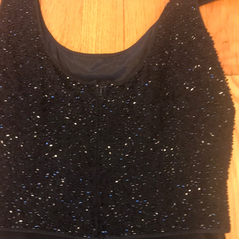 WORN ONCE !! GREAT PROM OR COCKTAIL DRESS AGELESS - Picture 6 of 8